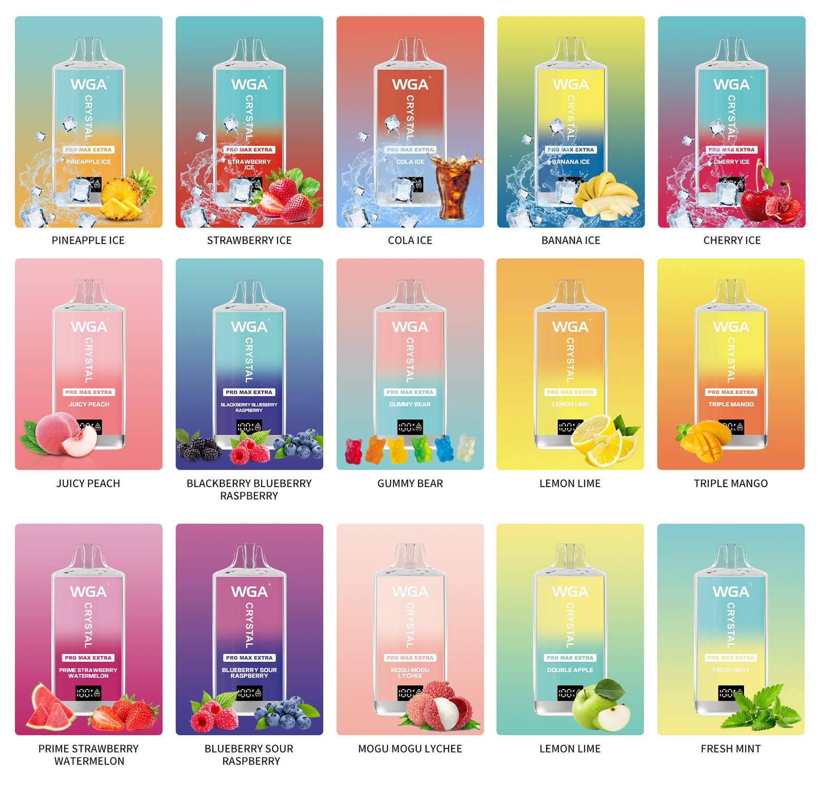 Summer-Dream 15000 Puffs Crystal Disposable Vape(图3)