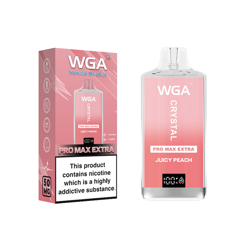 JUICY-PEACH 15000 Puffs Crystal  Disposable Vape